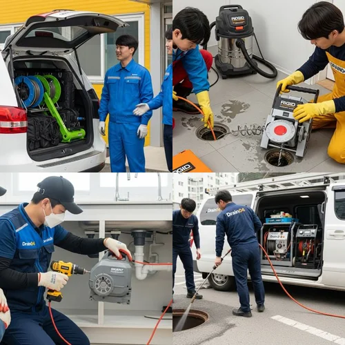 안산시 싱크대막힘 중앙동 상가