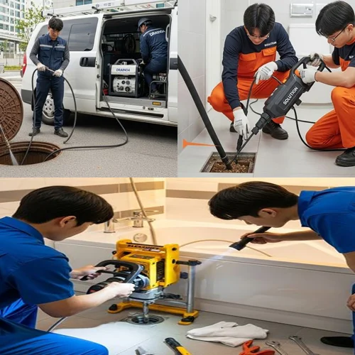 광주시 하수구 뚫음 태전동 아파트