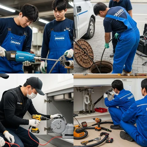 고양시 하수구 뚫음 화정역 상가