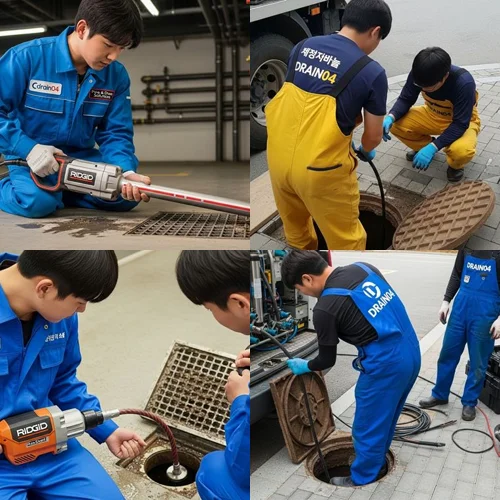 기흥구 오수관 배관 막힘 보정동 카페