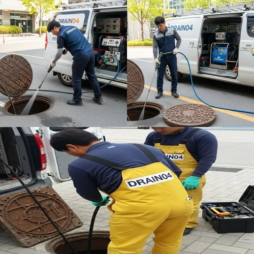 기흥구 오수관 배관 막힘 보정동 카페