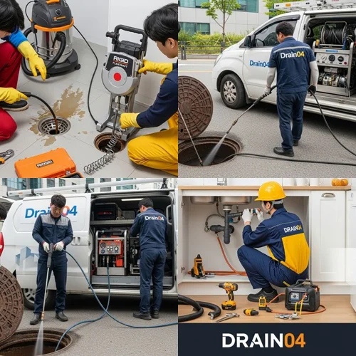 기흥구 오수관 배관 막힘 보정동 카페