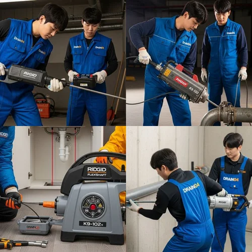 광주 하수구 뚫음 곤지암 식당