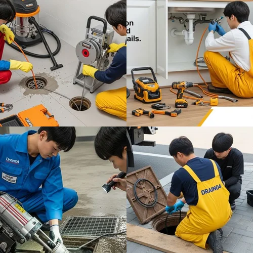 광주 하수구 뚫음 곤지암 식당