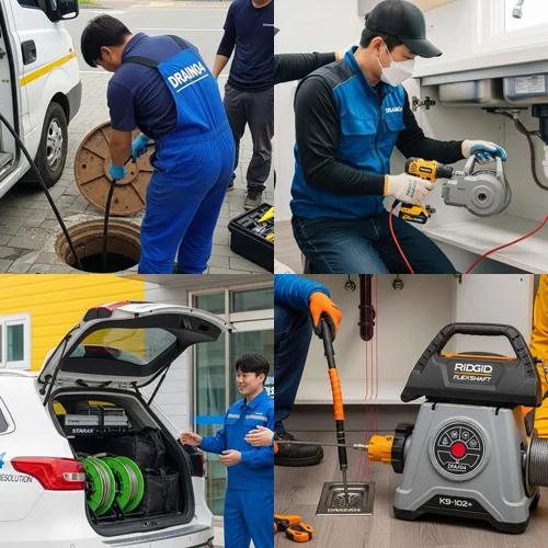 이천시 하수구막힘 마장면 물류