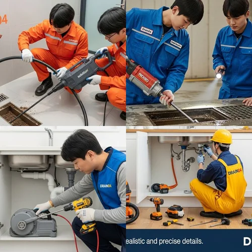 안양 싱크대막힘 식당 주방 역류