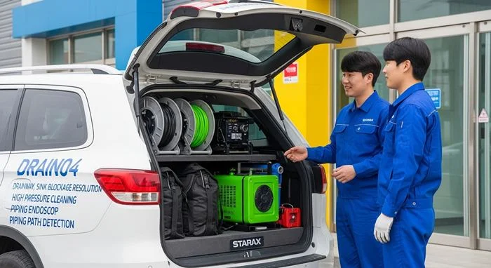 팔달구 오수관 배관 막힘 인계동 유흥가