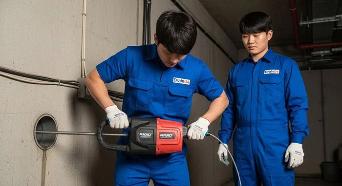 팔달구 오수관 배관 막힘 인계동 유흥가