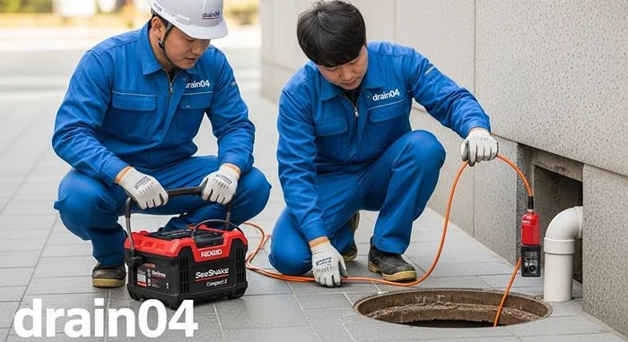 성남 오수관 배관 막힘 식당가 역류