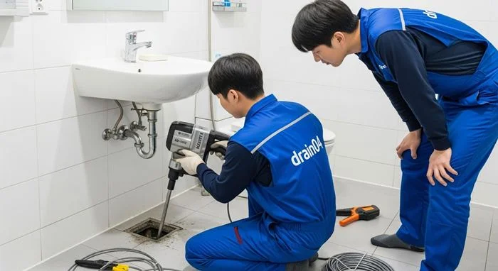 성남 오수관 배관 막힘 식당가 역류