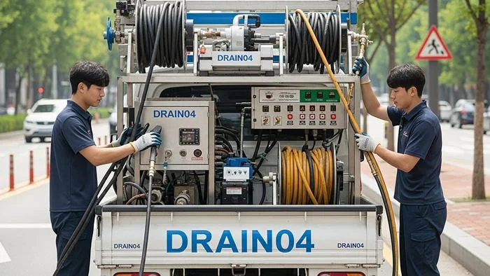 성남 오수관 배관 막힘 식당가 역류