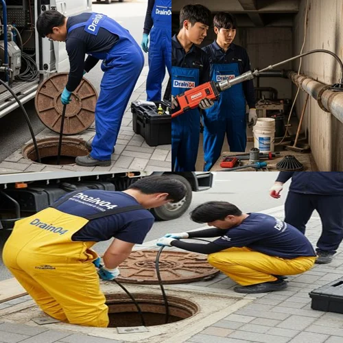 안양 하수구막힘 상가 메인 배관