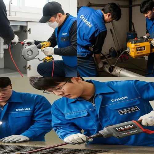 안양 하수구막힘 상가 메인 배관