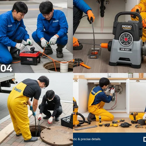 광명 하수 도막힘 아파트 단지