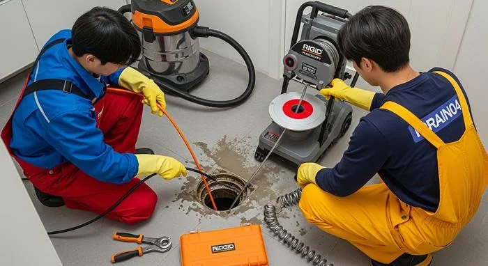 광명시 하수구 뚫음 하안동 주공