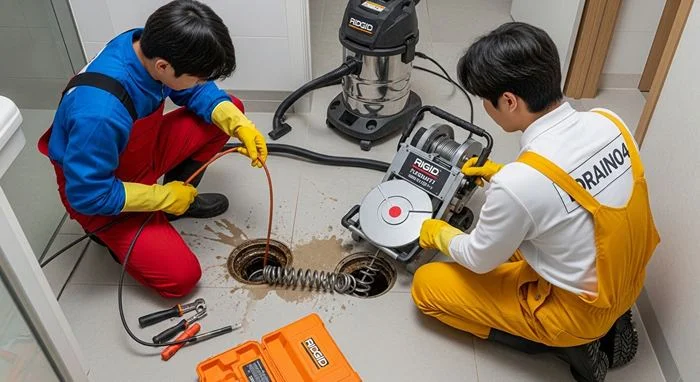 양주시 하수 도막힘 옥정신도시 상가